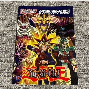 YU-GI-OH!!! Jumbo coloring and activity book